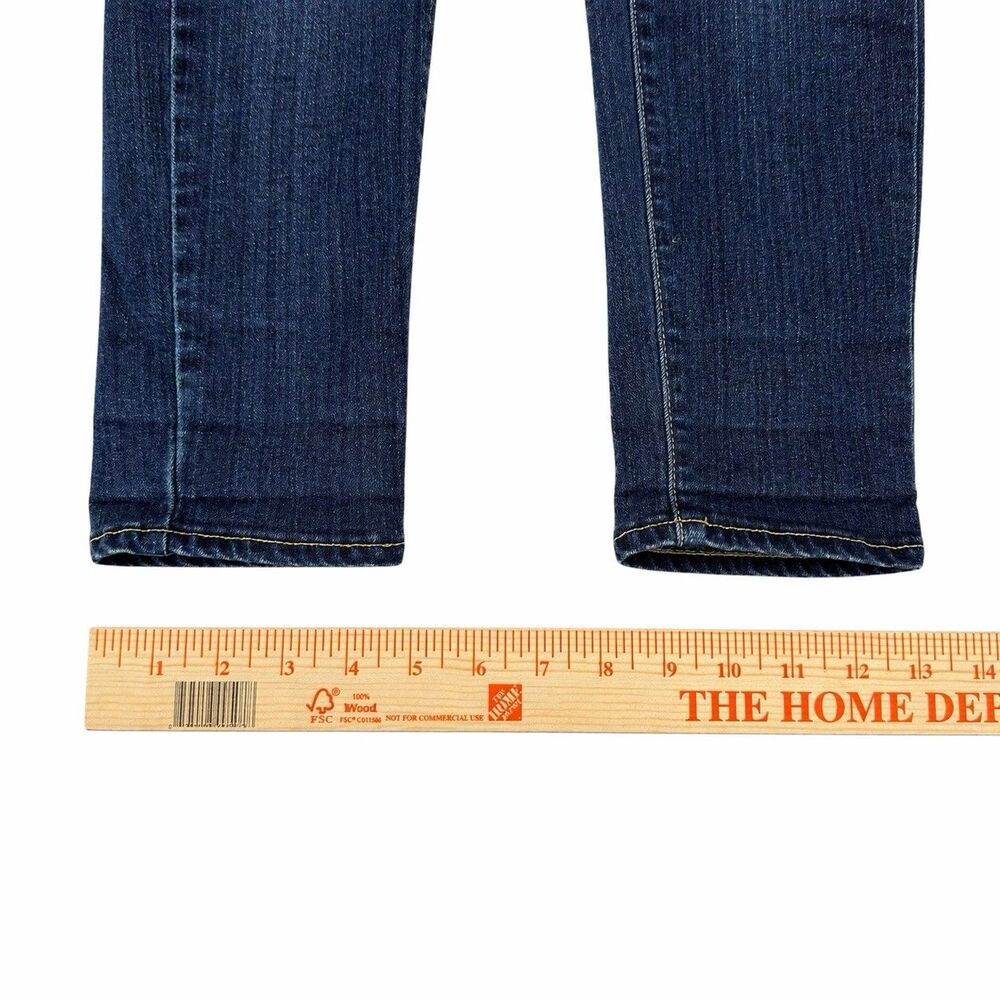 PAIGE Verdugo Ankle Jeans Womens 26 Dark Wash Skinny Stretch Made in USA - Picture 6 of 7